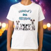 Dalmatiner von Kindern Geburtstag Welpe Party T-Shirt