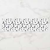 Dalmatiner Wasserflaschenetikett (Einzelnes Label)