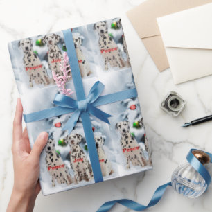 Dalmatiner Weihnachten Geschenkpapier
