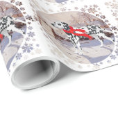 Dalmatiner Weihnachten Geschenkpapier (Rolleneckpunkt)
