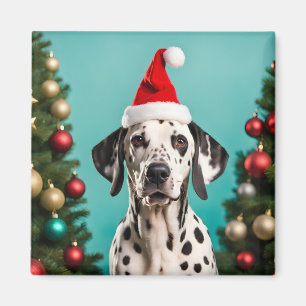 Dalmatiner Weihnachten Magnet