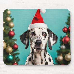 Dalmatiner Weihnachten Mousepad
