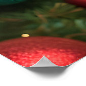 Dalmatiner Weihnachten Poster (Ecke)