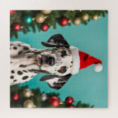 Dalmatiner Weihnachten Puzzle (Horizontal)