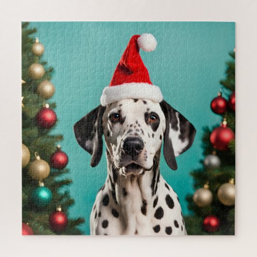 Dalmatiner Weihnachten Puzzle (Vertikal)