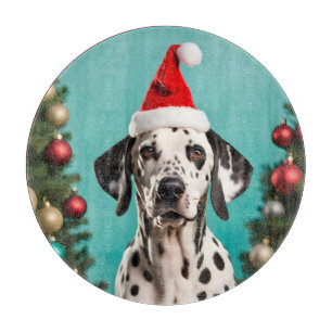 Dalmatiner Weihnachten Schneidebrett