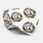 Dalmatiner Weihnachtsfest Krawatte (Gerollt)