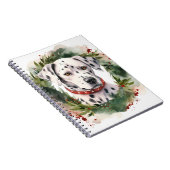 Dalmatiner Weihnachtsfest Notizblock (Rechte Seite)