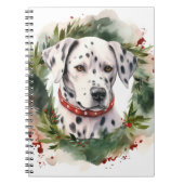 Dalmatiner Weihnachtsfest Notizblock (Vorderseite)