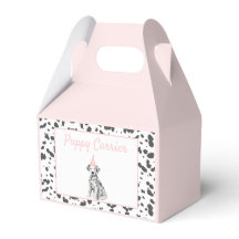 Dalmatiner Welpe Adoption Geburtstagsfeierträger