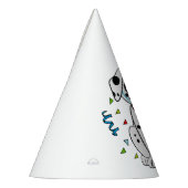 Dalmatiner-Welpe mit der Herz-Förmigen Nase Partyhütchen (Links)