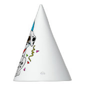 Dalmatiner-Welpe mit der Herz-Förmigen Nase Partyhütchen (Rechts)