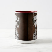 Dalmatiner Welpe Zweifarbige Tasse (Mittel)
