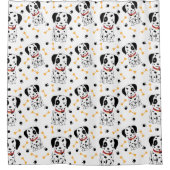 Dalmatiner Welpen Duschvorhang (Vorderseite)