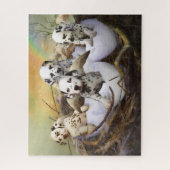 Dalmatiner Welpen Gebete können wahr werden Puzzle (Vertikal)