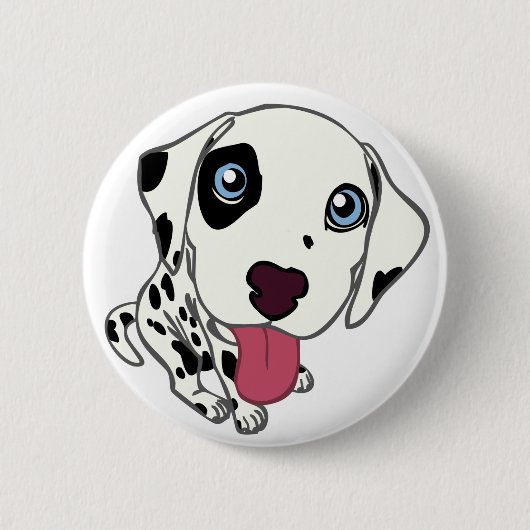 DALMATINER-WELPEN-KNOPF BUTTON (Vorderseite)