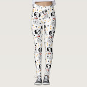 Dalmatiner Welpen Leggings (Vorderseite)