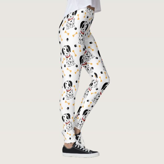 Dalmatiner Welpen Leggings (Rechts)
