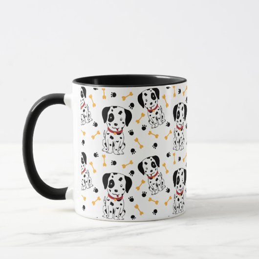Dalmatiner Welpen Tasse (Links)