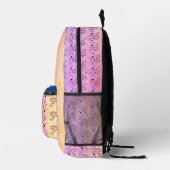 Dalmatiner Welpen und Schmetterlinge Personalisier Bedruckter Rucksack (Rechts)