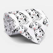 Dalmatiner Welppy Dog Novelty Neck Tie Krawatte (Gerollt)