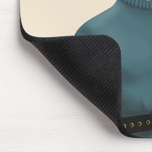 Dalmatiner Wine Snob Mousepad (Ecke)