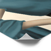 Dalmatiner Wine Snob Poster (Ecke)