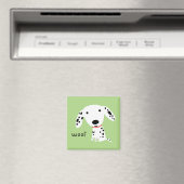 Dalmatiner Wuff Magnet (In Situ (Geschirrspüler))