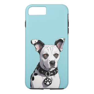 Dalmatinerhund mit schwarzen Flecken und Halsband Case-Mate iPhone Hülle