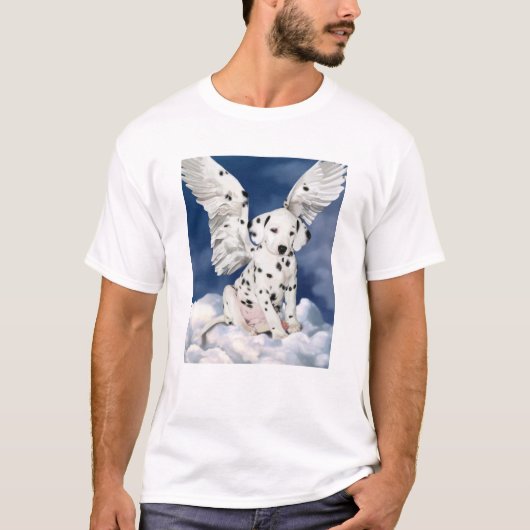 Dalmatinerwelpenengel T-Shirt (Vorderseite)