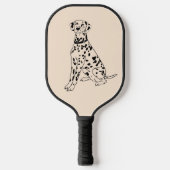 dalmatinisch pickleball schläger (Vorderseite)
