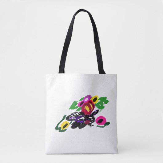 Dalmatinische Freudenglockenblumen Tasche (Vorderseite)