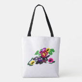 Dalmatinische Freudenglockenblumen Tasche (Rückseite)