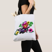 Dalmatinische Freudenglockenblumen Tasche (Von Nahem)