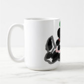 dalmatinische Sonnenblumen Kaffeetasse (Links)