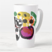 dalmatinische Sonnenblumen Milchtasse (Rechte Ecke)
