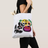 dalmatinische Sonnenblumen Tasche (Von Nahem)