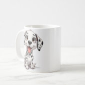 dalmatinischer Schleim Kaffeetasse (Vorderseite Links)