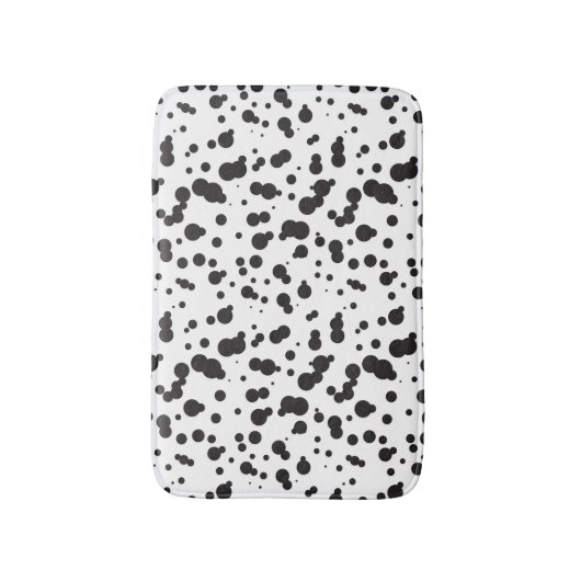 Dalmatinisches Punktemuster Badematte (Vorderseite Vertikal)