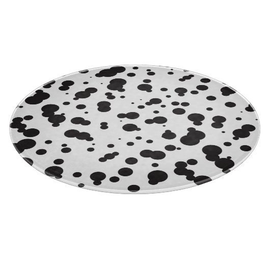 Dalmatinisches Punktemuster Schneidebrett (Ecke)