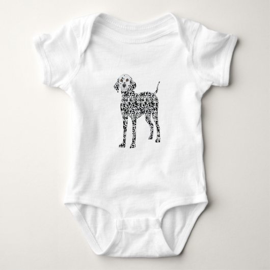 Dalmation Baby Strampler (Vorderseite)