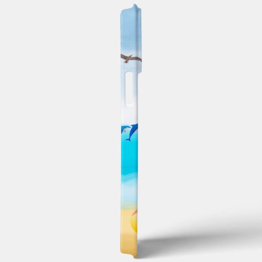 Dalmation Dog on Beach Case-Mate iPhone Hülle (Rückseite / Rechts)