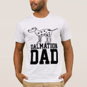 DALMATION DOG VATER T - Shirt (Vorderseite)