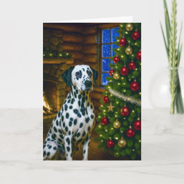 Dalmation feiertagskarte