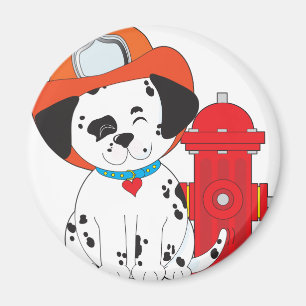 Dalmation Feuer-Hund Magnet