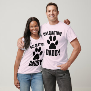 DALMATION HUND VATER DADDY T - Shirt
