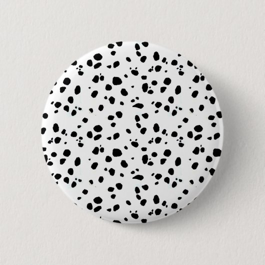 Dalmation HundeButton-Knopf Button (Vorderseite)