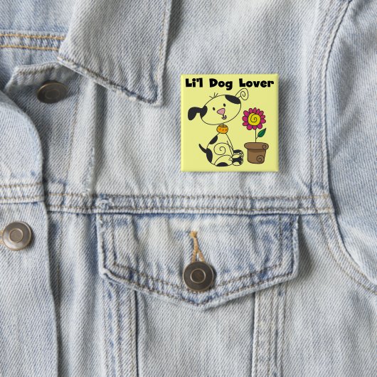 Dalmation Hundeliebhaber-T-Shirts und Geschenke Button (Beispiel)