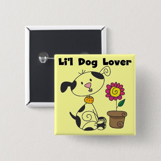 Dalmation Hundeliebhaber-T-Shirts und Geschenke Button (Vorne & Hinten)