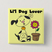 Dalmation Hundeliebhaber-T-Shirts und Geschenke Button (Vorderseite)